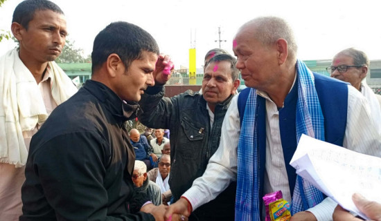 देशलाई निकास दिन नेपाली कांग्रेस आवश्यक : उम्मेदवार चौधरी