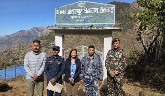 जिल्ला सुरक्षाद्वारा मतदानस्थलको अनुगमन