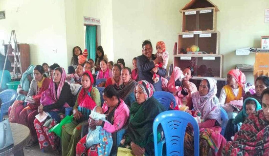 छोरी जन्माउने अभिभावकलाई तीन हजार प्रोत्साहन भत्ता