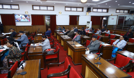 राष्ट्रिय सभाः सदाचार नीति छिट्टै ल्याउन सदस्यहरूको आग्रह