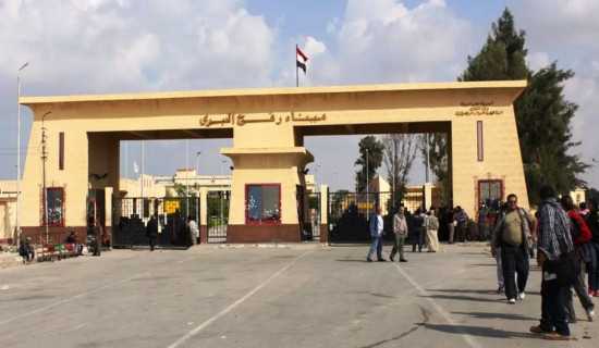 युद्धविरामसँगै गाजामा ‘रफाह नाका’ आवतजावतका लागि खोलिँदै