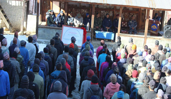 निर्वाचन प्रहरीका लागि दश दिने अनुशिक्षण कार्यक्रम सुरु