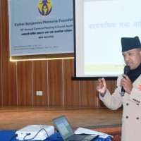 काठमाडौँमा मिथिला चित्रकला तालिम