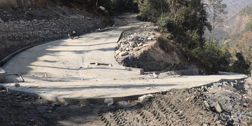 गलेश्वर–पुलाश्रम–जगन्नाथ सडक योजनाः लक्ष्यभन्दा पाँच महिनाअघि सम्पन्न