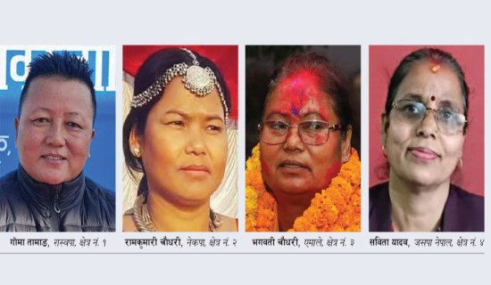 महिला उम्मेदवार सत्र प्रतिशत मात्रै