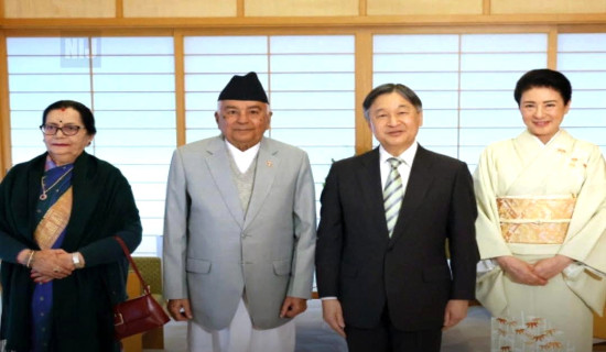 जापानको सहयोगबाट नेपाली लाभान्वित : राष्ट्रपति