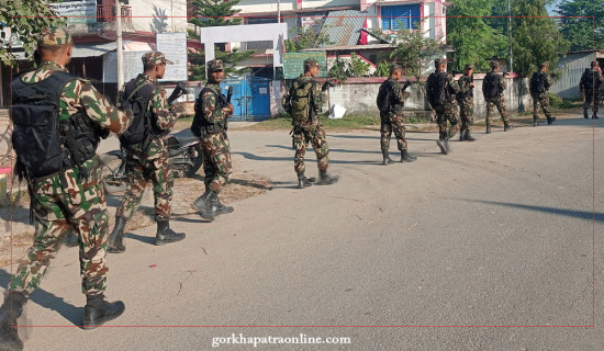 निर्वाचन सुरक्षाका लागि भोलिदेखि सेना परिचालन