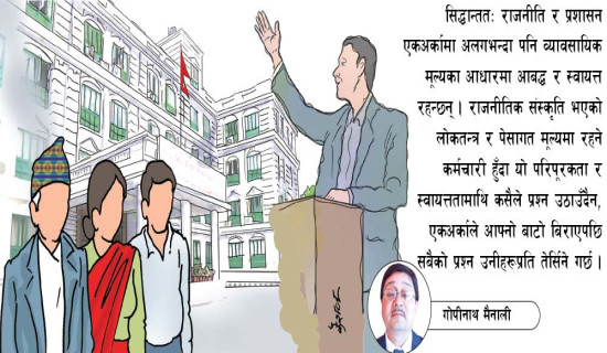 राजनीति र प्रशासनको सम्बन्ध