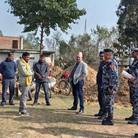 संसद् भवनअगाडि ‘जेनजी बलिदानी छाप’ चित्र