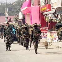 मुस्ताङमा हिमपात