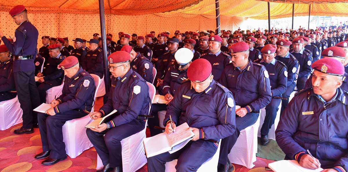 प्रहरीका लागि निर्वाचन लक्षित अनुशिक्षण सुरु