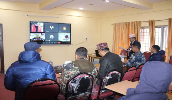 निर्वाचन निष्पक्ष र मर्यादित बनाउन भर्चुअल अभिमुखीकरण