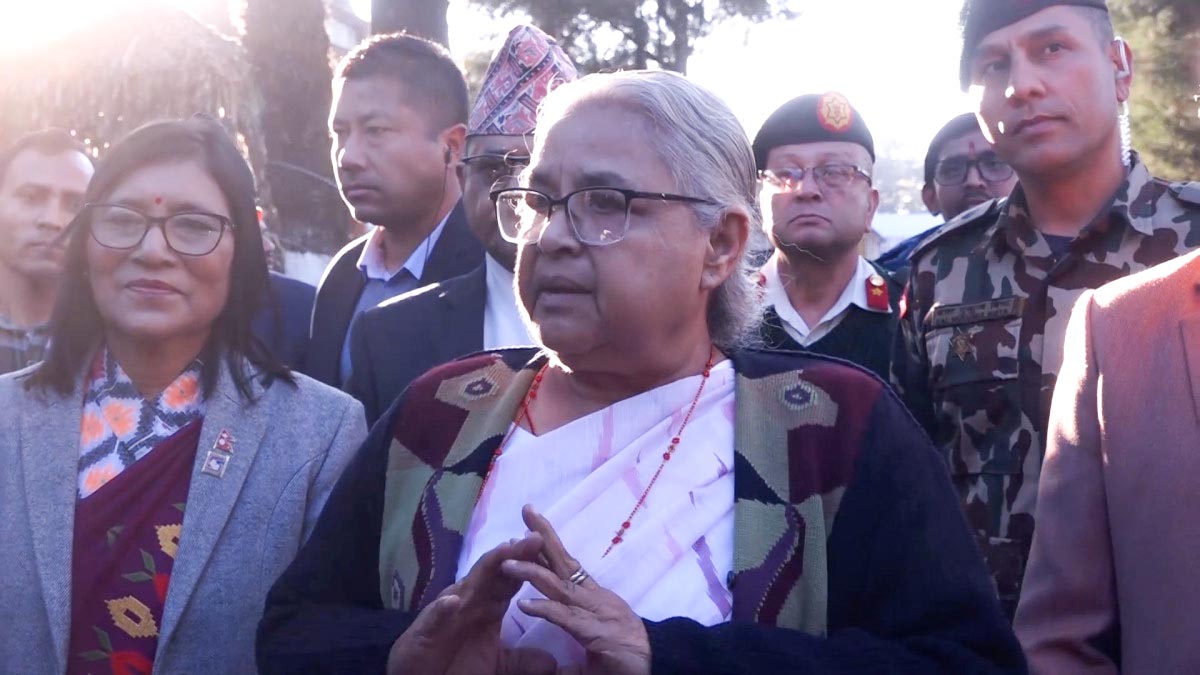 एकै चरणमा निर्वाचन गरेर प्रतिनिधि सभालाई सरकार हस्तान्तरण गर्छौँ : प्रधानमन्त्री कार्की