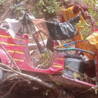 थ्रेसरमा बेरिएर एक महिलाको मृत्यु