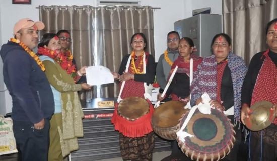 महिलाको आयआर्जनका लागि पञ्चेबाजा सहयोग