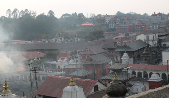 महाशिवरात्रिको तयारीस्वरुप पशुपति क्षेत्रमा सफाइ