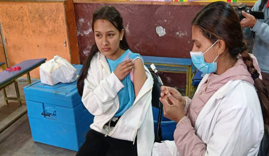 म्याग्दीमा ९२३ किशोरीलाई एचपिभी खोप लगाउने तयारी