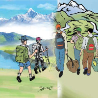 घुम्ती स्वास्थ्य शिविरबाट अपाङ्गता भएकाले सेवा लिए