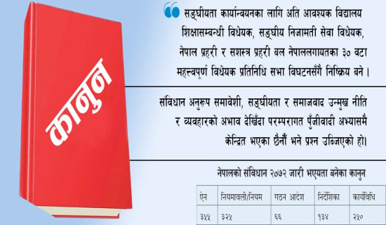 कार्यान्वयनको विषयमा चिन्ता