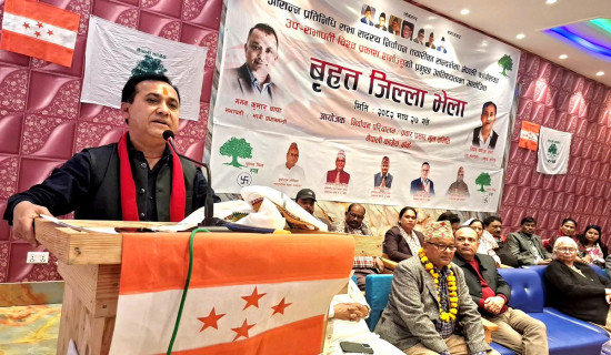 देशलाई बदल्ने र बनाउने शक्ति कांग्रेससँग मात्रै छ : उपसभापति शर्मा