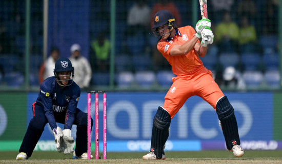 टी–२० विश्वकप : नेदरल्यान्ड्सको पहिलो जित