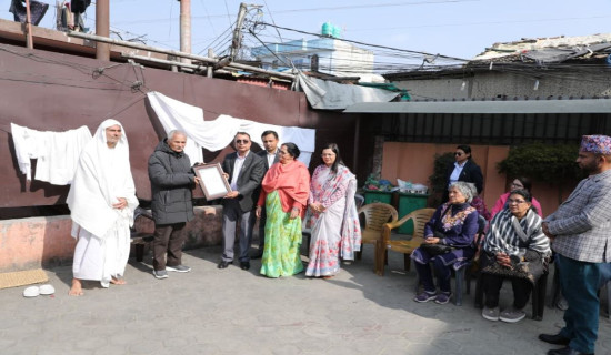 समाजसेवी भोजराज भट्टराईको निधनप्रति राष्ट्रपति पौडेलद्वारा समवेदना व्यक्त