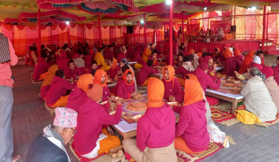 ऐतिहासिक ‘विश्वमेध श्रीविद्या कोटिअर्चना महायज्ञ’ मा ५५ लाख पटक अर्चना, जप र हवन