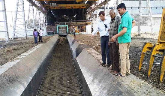 एभरेस्ट चिनी मिलको क्रसिङ तथा उत्पादन बन्द