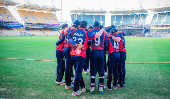 टी–२० विश्वकप : नेपालको अन्तिम अभ्यास खेल क्यानडासँग