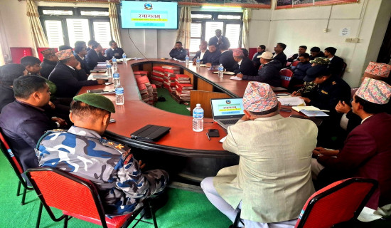 म्याग्दीमा निर्वाचन केन्द्रित प्रशासनिक तयारी तीव्र