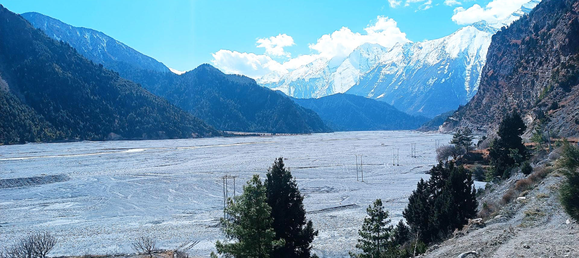 कालीगण्डकी नदी र हिमशृङ्खला