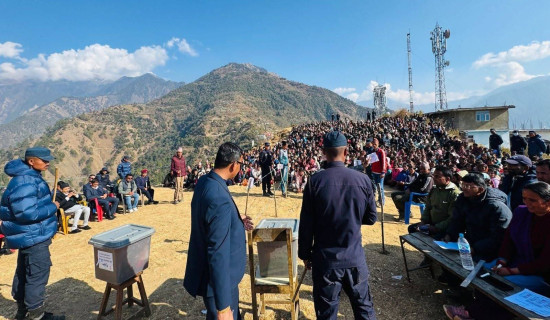 निर्वाचन प्रहरीलक्षित अभ्यास प्रदर्शन