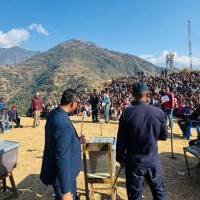 टेलर दुर्घटना हुँदा सहचालकको मृत्यु