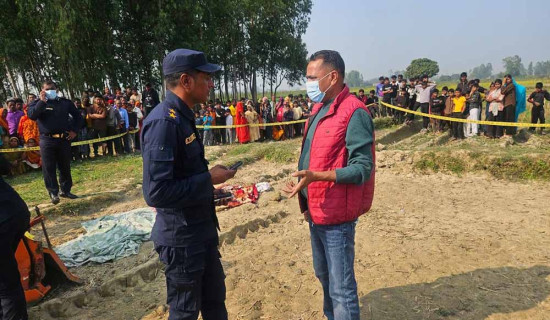महोत्तरीमा ट्याक्टर दुर्घटना हुँदा दुई बालिकाको मृत्यु