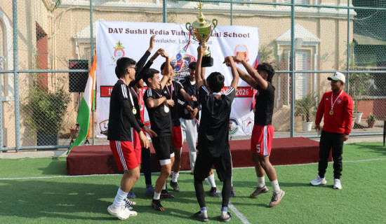 आर्मीलाई मुख्यमन्त्री कबड्डी उपाधि