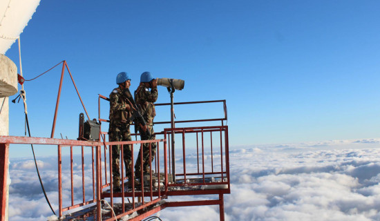 विश्व शान्तिमा नेपाली सेनाको गर्वलायक उपस्थिति....