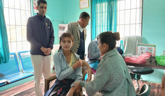 एकै दिन ३५ सय जनाले कोभिडविरुद्धको खोप लगाए