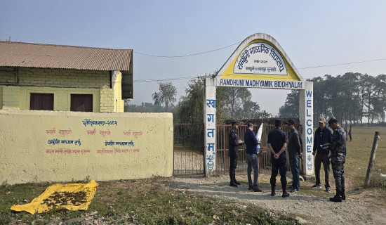 सुनसरीमा मतदान स्थल निरीक्षण