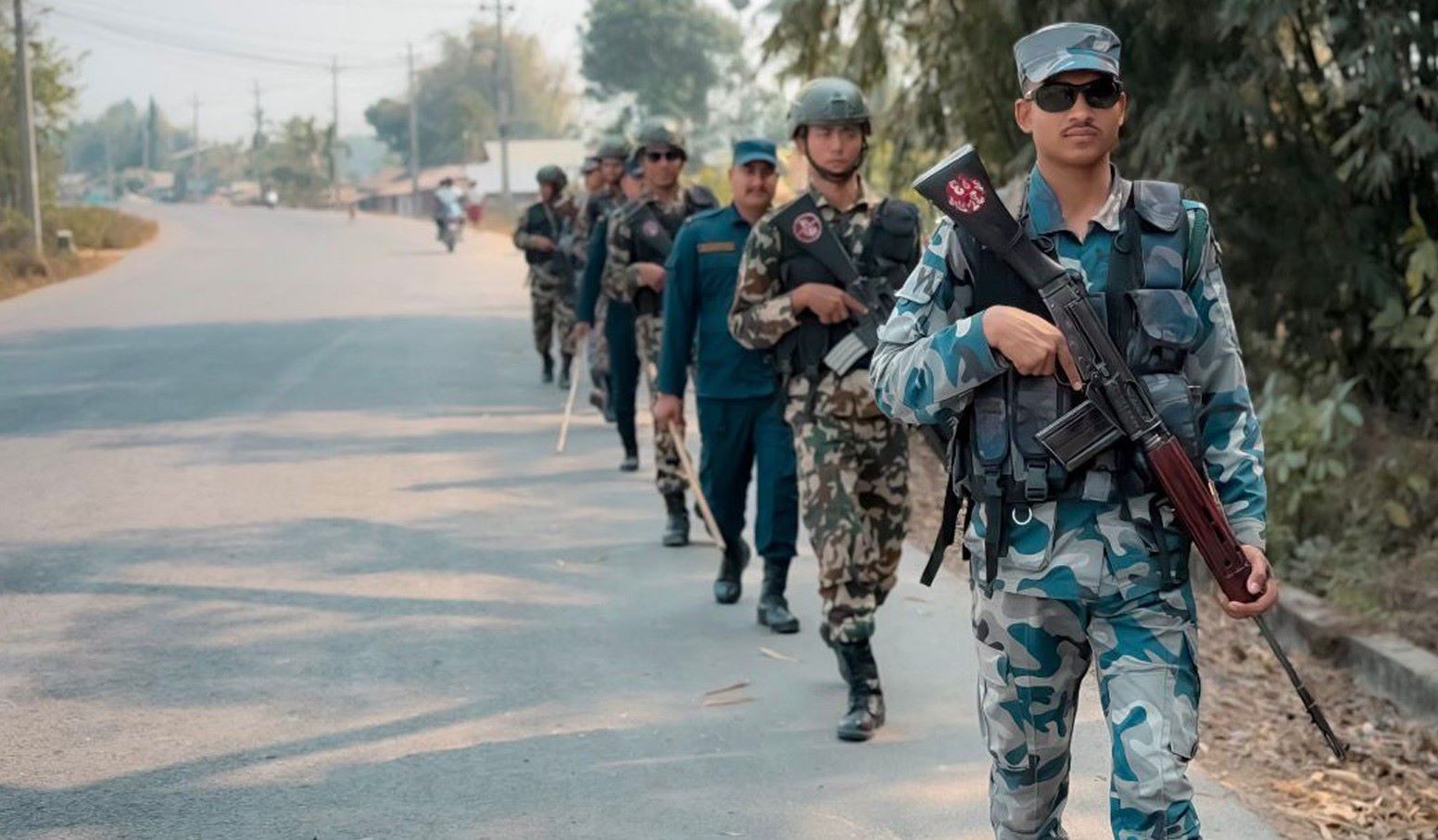 चन्द्रगढी बिमानस्थल सेनाको सुरक्षामा