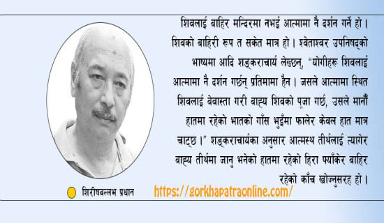 शिवत्वको खोजी