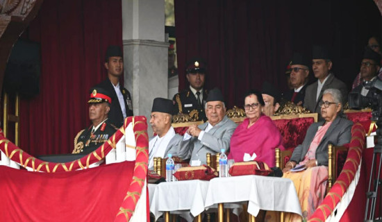 राष्ट्रपतिद्वारा टुँडिखेलमा महाशिवरात्रि बढाइँ अवलोकन