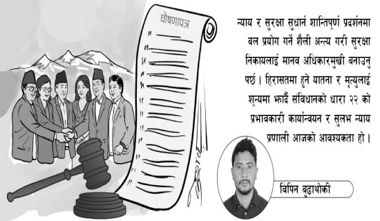 चुनावी घोषणापत्र र मानव अधिकार