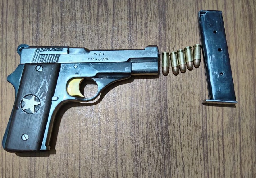 जेनजी आन्दोलनमा लुटिएको पेस्तोल र गोली बरामद