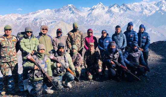 हिउँले रोेक्यो मतदान स्थल निरीक्षण टोलीलाई