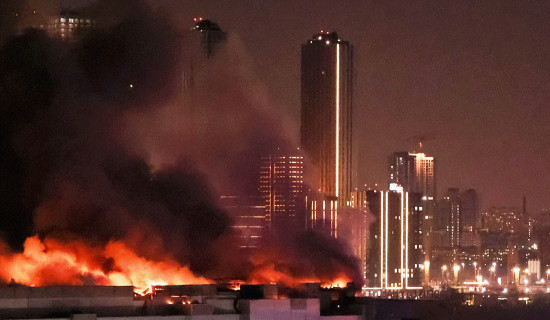 मस्कोस्थित कार्यालय भवनमा आगलागी, १६ जनाको उद्धार