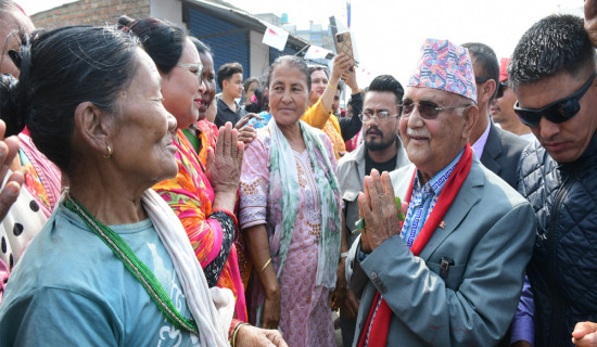 दमकको भ्यू टावर बहुउद्देश्यीय व्यावसायिक कम्प्लेक्स र आधुनिक आईटी हब बनाइने : अध्यक्ष ओली