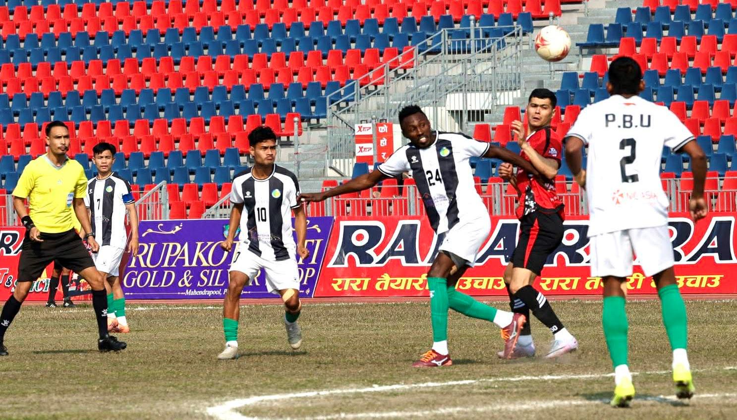 आभा फुटबल क्लब आहाराराको सेमिफाइनलमा