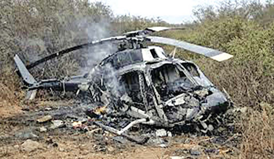 हेलिकोप्टर दुर्घटनामा मानवीय कमजोरी