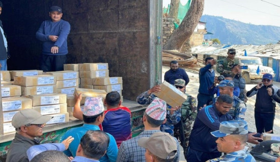 जाजरकोटमा प्रतिनिधिसभा निर्वाचनका मतपत्र आइपुगे