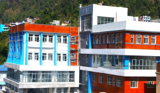 गुल्मी अस्पतालको निर्माण अन्तिम चरणमा